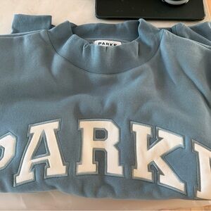 PARKE glacier Mockneck pullover sweatshirt from sport collection XXL
